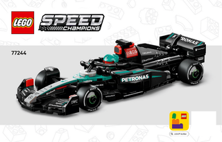 77244-Mercedes-AMG PETRONAS F1 Team W15 E Performance - INSTRUCTIONS ONLY Instructions LEGO®