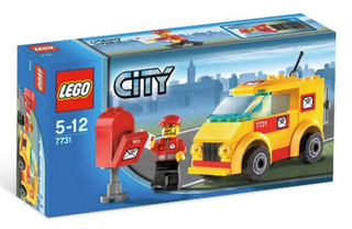 Mail Van, 7731-1 Building Kit LEGO®   