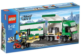 Truck & Forklift, 7733 Building Kit LEGO®