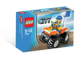 Coast Guard Quad Bike, 7736 Building Kit LEGO®   