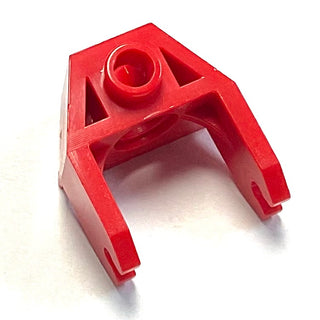 Magnet Holder 2 x 3 with Clips and Pin Hole, Part# 2607 Part LEGO® Red