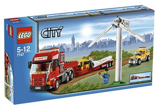 7747 - Wind Turbine Transport - EMPTY BOX ONLY Empty Box LEGO®