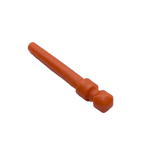 Minifigure, Utensil Wand, Part# 36752a Part LEGO® Dark Orange