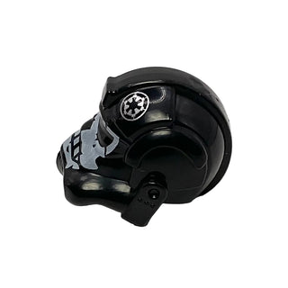 Minifigure, Headgear Helmet SW Stormtrooper Type 2 Black Ace Skull Pattern, Part# 87556pb10 Part LEGO®