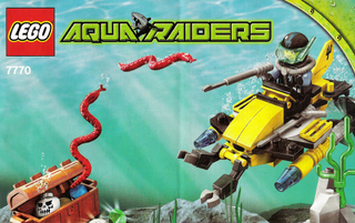 7770-Deep Sea Treasure Hunter - INSTRUCTIONS ONLY Instructions LEGO®