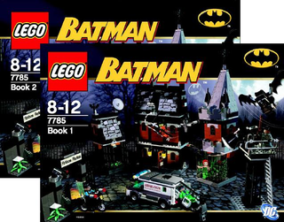 7785-Arkham Asylum - INSTRUCTIONS ONLY Instructions LEGO®