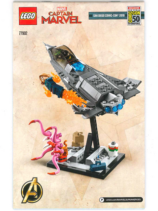 77902-Captain Marvel and the Asis - San Diego Comic - Con 2019 Exclusive - INSTRUCTIONS ONLY Instructions LEGO®