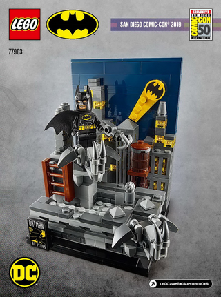 77903-The Dark Knight of Gotham City - San Diego Comic - Con 2019 Exclusive - INSTRUCTIONS ONLY Instructions LEGO®