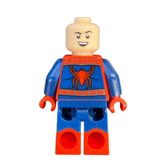 Spider-Man - Dark Blue Arms and Legs, Red Boots, Silver Webbing, Costume Tears, sh1057 Minifigure LEGO®