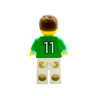 Soccer Player - Green and White Team, soc151 Minifigure LEGO®