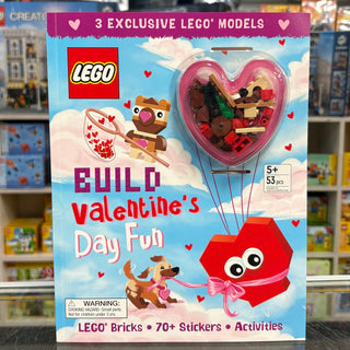 Build Valentine's Day Fun (Softcover), b22hol03 - LEGO® Holiday & Event Activity Book