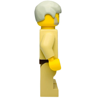 Obi-Wan Kenobi, Old, Yellow Head, Light Gray Hair, sw0023 - LEGO® Star Wars Minifigure
