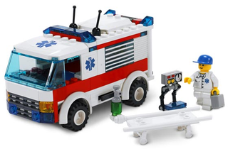 Ambulance, 7890-1 Building Kit LEGO®   