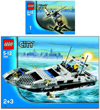 7899-Police Boat - INSTRUCTIONS ONLY Instructions LEGO®