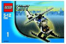 7899-Police Boat - INSTRUCTIONS ONLY Instructions LEGO® Slightly Used Book 1