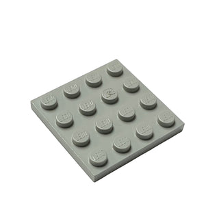 Plate 4x4, Part# 3031 Part LEGO® Light Gray
