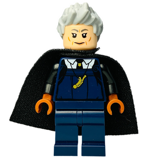 Madam Rolanda Hooch - Black Spongy Cape, hp541 Minifigure LEGO® Like New