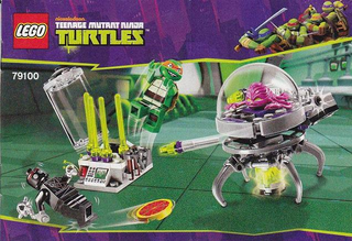 79100-Kraang Lab Escape - INSTRUCTIONS ONLY