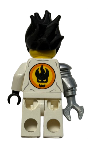 Dr. Inferno (Pearl Light Gray Claw), agt013 - LEGO® Agents Minifigure
