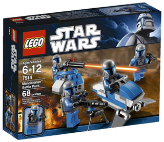 7914 - Mandalorian Battle Pack - EMPTY BOX ONLY Empty Box LEGO®