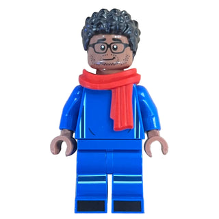 Soccer Spectator, Blue Soccer Jersey, soc163 - LEGO® Sports Minifigure