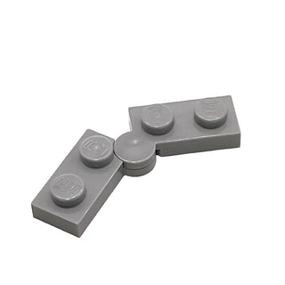 Hinge Plate 1 x 4 Swivel (2429 / 2430), Part# 2429c01 Part LEGO® Light Bluish Gray