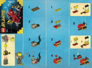 7976-Ocean Speeder - INSTRUCTIONS ONLY Instructions LEGO®
