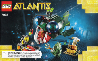 7978-Angler Attack - INSTRUCTIONS ONLY Instructions LEGO®
