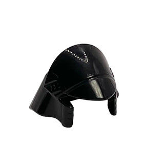Minifigure, Headgear Helmet SW First Order Shuttle Pilot, Part# 32968 Part LEGO® Black Very Good