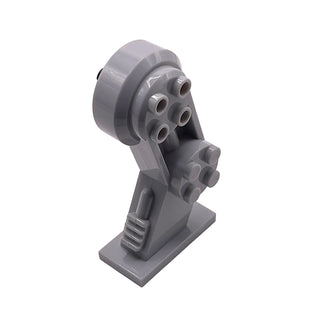 Large Figure Leg Right with Black Rotation Joint Pin, Part# 70943 Part LEGO® Light Bluish Gray