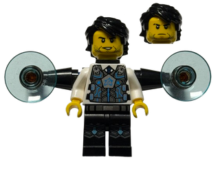 Agent Jack Fury with Parachute Backpack and Attachments, uagt005 - LEGO® Ultra Agents Minifigure