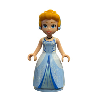 Cinderella - Bright Light Blue and Metallic Light Blue Ball Gown, dp212