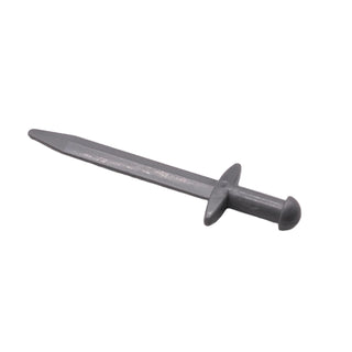 Minifigure, Weapon Sword, Greatsword Pointed with Thin Crossguard, Part# 98370