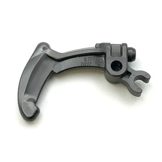 Bionicle Weapon Claw - Bent and Notched with Clip, Part# 20252 Part LEGO® Pearl Dark Gray  