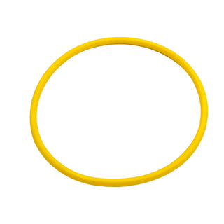 Rubber Belt Large (Round Cross Section) - Approximately 4 1/8 x 4 1/8, Part# x90 Part LEGO® Yellow Very Good