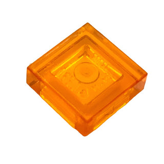 Tile 1x1, Part# 3070 Part LEGO® Trans-Orange  