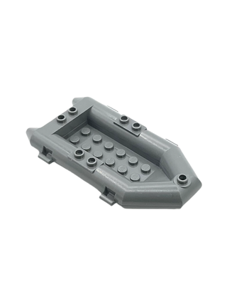 Boat, Small Rubber Raft, Part# 30086c01 Part LEGO® Dark Bluish Gray