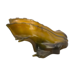 Bionicle Head, Barraki Carapar with Marbled Trans-Brown Pattern, Part# 57548pb01 Part LEGO®