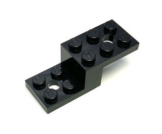 Bracket 5x2x1 1/3 with 2 Holes, Part# 11215 Part LEGO® Black  