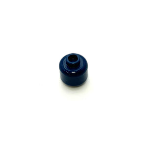 Minifigure, Head (Plain) - Hollow Stud, Part# 3626c Part LEGO® Dark Blue  