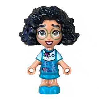 Mirabel Madrigal, Micro Doll, Bright Green Glasses, dis173 - LEGO® Disney Minifigure Minifigure LEGO®