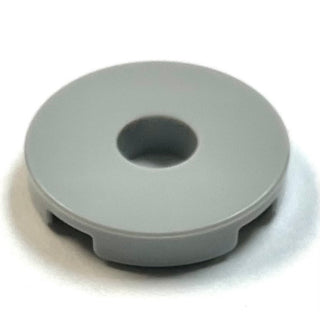 Tile, Round 2x2 with Hole, Part# 15535 Part LEGO® Light Bluish Gray