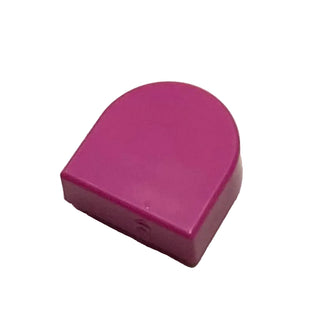 Tile Round 1x1 Half Circle Extended, Part# 24246