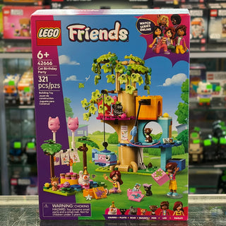 Cat Birthday Party & Tree House, 42666 - LEGO® Friends Set