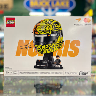 McLaren Mastercard F1 Team Lando Norris Helmet, 43023 - LEGO® Editions