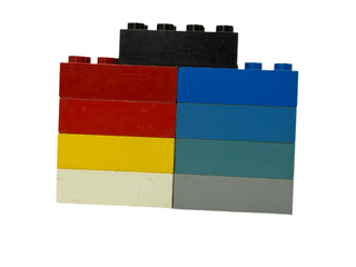 Solid Color 1960's Grangemouth Test 2x4 LEGO® Brick Part LEGO®