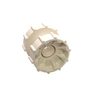 Technic Tread Hub, Part# 32007 Part LEGO® White