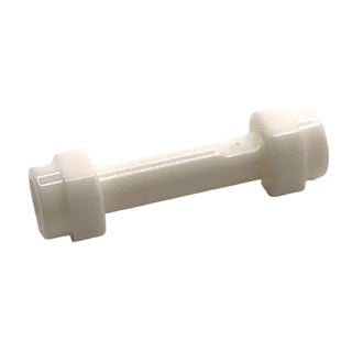 Minifigure, Weapon Hilt Smooth Extended, Part# 66909 Part LEGO® Glow in Dark White