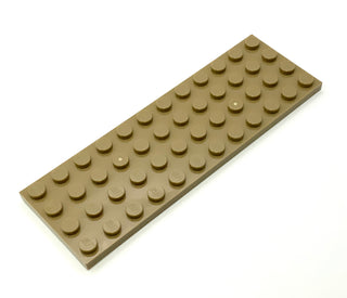 Plate 4x12, Part# 3029 Part LEGO® Dark Tan  
