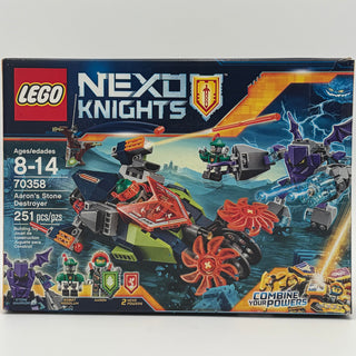 Aaron's Stone Destroyer, 70358 - LEGO® Nexo Knights Set